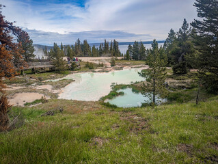 Yellowstone National Park Geysers