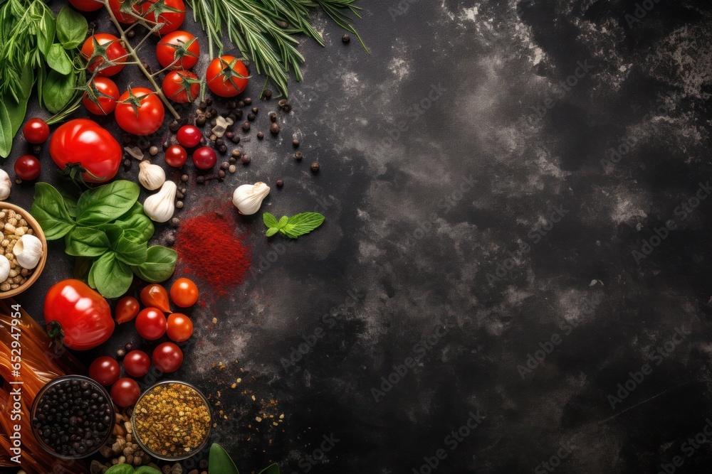 Poster a table filled with a diverse selection of delicious food. perfect for showcasing a wide range of cu