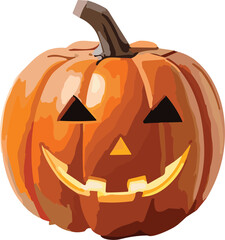 Halloween Pumpkin Head 