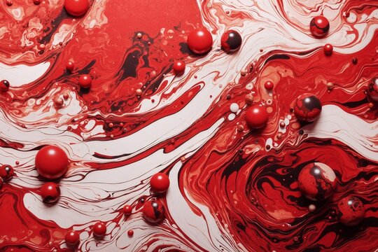 red liquid splash, abstract liquid background, abstract red pattern
