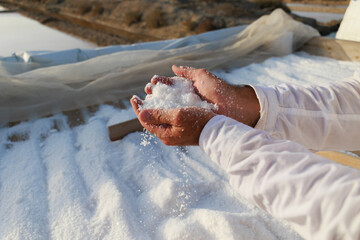 Artisanally Extracted Extra Virgin Sea Salt from Cádiz