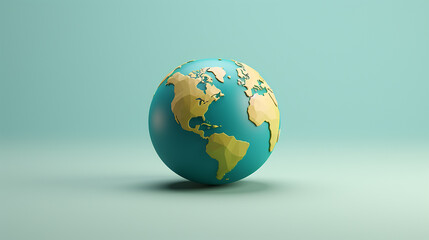 3D model of planet earth