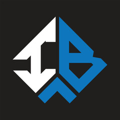 IA letter logo design on black background. IA creative initials letter logo concept. IA letter design.
