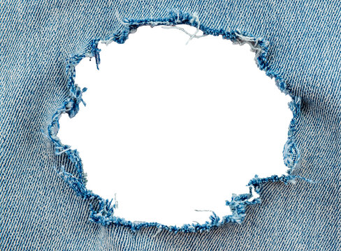 Fabric texture, light blue denim fabric texture as background