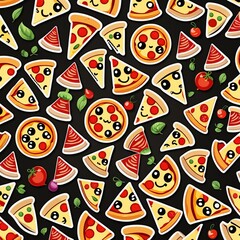 smiling-pizza-slices-sticker-icons-clipart-die-cut-cartoon-ultra-hd-realistic-vivid-colors-hi