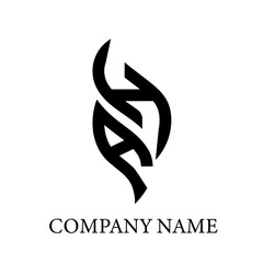 AH letter logo design on white background. AH creative initials letter logo concept. AH letter design.
