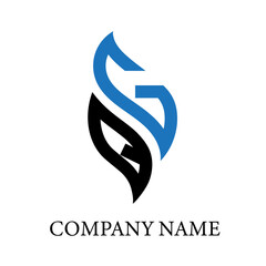 QG letter logo design on white background. QG creative initials letter logo concept. QG letter design.
