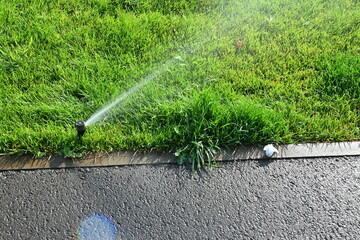 automatic lawn watering, automatic lawn watering system, automatic lawn watering water jet...