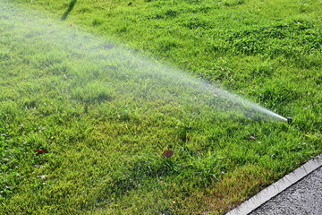 automatic lawn watering, automatic lawn watering system, automatic lawn watering water jet...