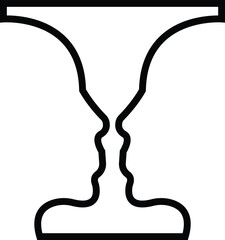 goglet icons Vector Silhouette Set isolated on white background