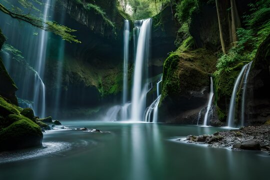 Manai Falls at Takachiho gorge