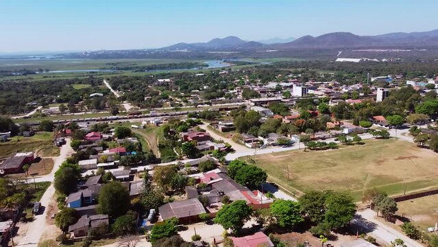 port QUIJARRO town in the Bolivian Amazon