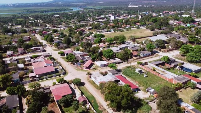 port QUIJARRO town in the Bolivian Amazon