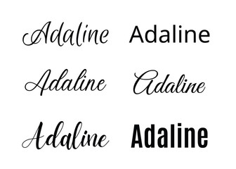 Adaline svg , Adaline Baby Name svg, Adaline Wedding Name svg

