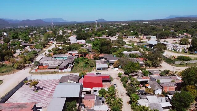 port QUIJARRO town in the Bolivian Amazon