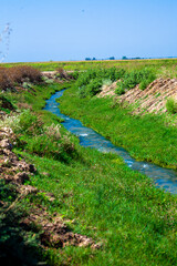 the river in the countryside