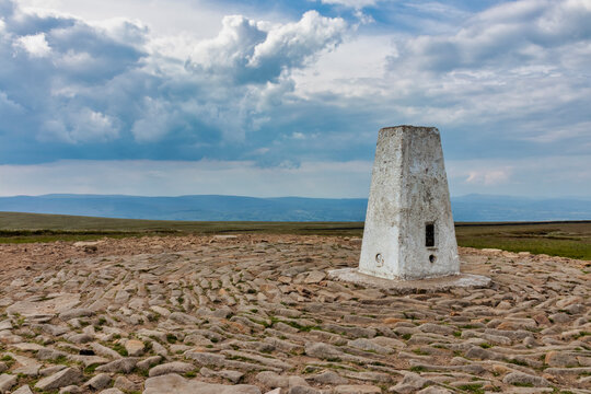Pendle Hill, Lancashire - View from the top.