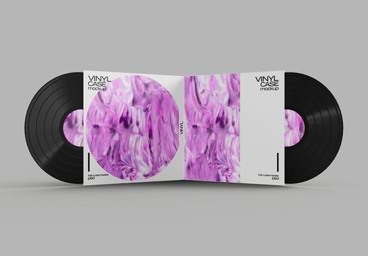 Branding Vinyl Cover Mockup