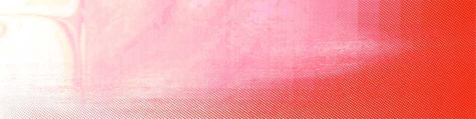 Obraz premium Red panorama background with copy space for text or image, Usable for banner, poster, cover, Ad, events, party, sale, and various design works