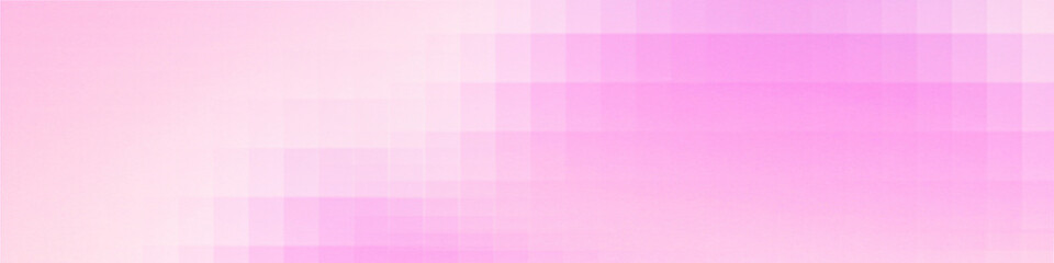 Pink panorama background with copy space for text or image, Usable for banner, poster, cover, Ad, events, party, sale,  and various design works