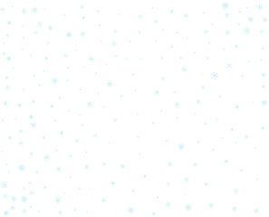 Lots of blue snowflakes Christmas.