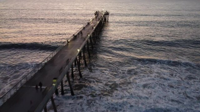 Manhattan Beach Pier in Southern California