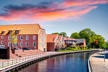 Altstadt, Emden, Niedersachsen, Deutschland 
