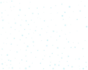 Holiday background with blue snowflakes.