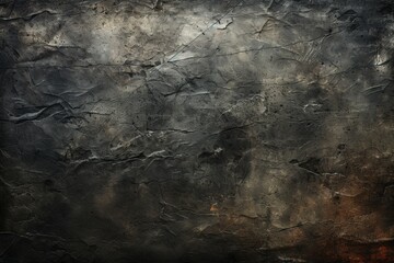 Black Parchment Harmony, a Vintage Paper Texture Background Evoking the Classic Elegance and Timeless Charm of Aged Parchment