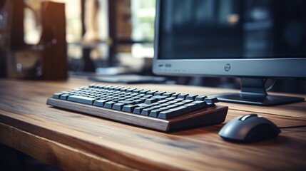 old computer keyboard - obrazy, fototapety, plakaty