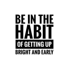 Obraz premium Healthy Sleeps Habits Quote Illustration