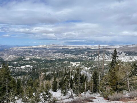 Panoramic view from the top of the valley in Richfield is a city and the county seat of Sevier County, Utah, United States, and is the largest city in south-central Utah.