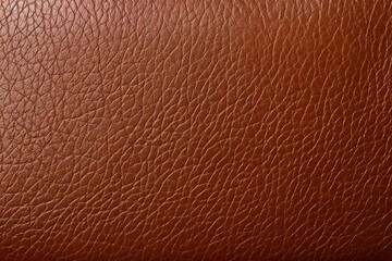Fototapeta premium Brown leather texture background | Generative AI