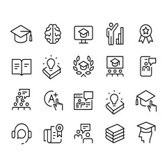 Education Icons vector design