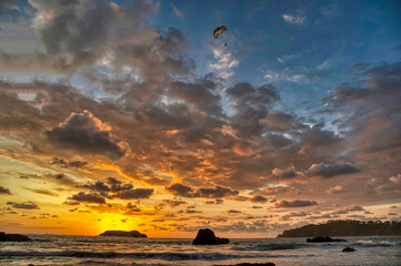 Sunset Flight Costa Rica