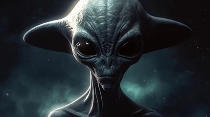 portrait of the alien