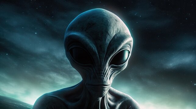 portrait of the alien