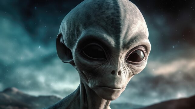 portrait of the alien