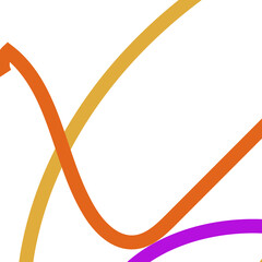 Purple yellow orange graphic lines background 