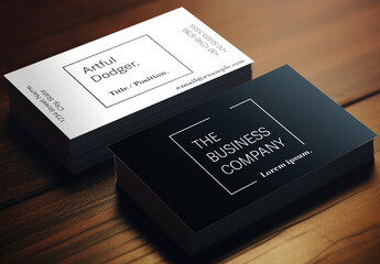 Minimalist and Elegant Business Card