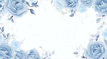 Roses background with copy space