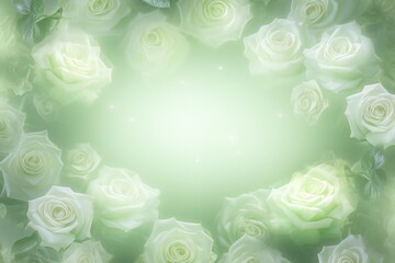 Rose background with copy space