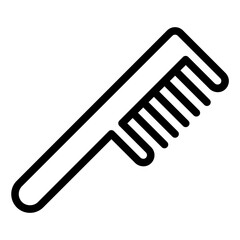 Fototapeta premium Hair Comb or Hair Brush icon