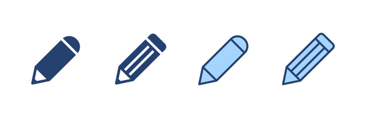 Pencil icon vector. pen sign and symbol. edit icon vector