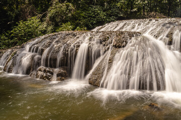 Cachoeira na cidade de Bodoquena, Estado do Mato Grosso do Sul, Brasil