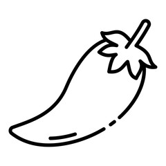 Chili green icon
