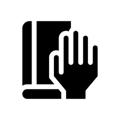oath glyph icon