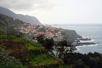 Fototapeta na wymiar Coast of the sea, Madeira