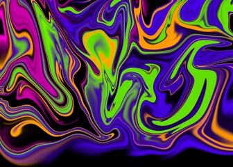 colorful psychedelic trippy abstract swirl artwork background