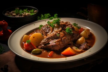 A Melting Pot of Flavors: Capturing the Essence of French Cuisine with a Scrumptious Navarin d'Agneau